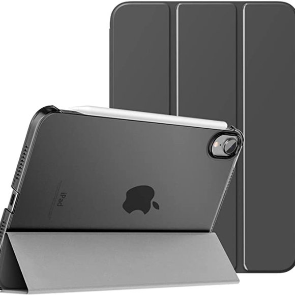 MoKo Case Fit New iPad Mini 6 2021 (6th Generation, 8.3-inch) - Space Gray - Picture 1 of 8